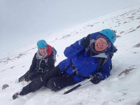 8 Busy and snowy half term #winterskills #ski touring # climbing # courses #introduction #cairngorms #scotland