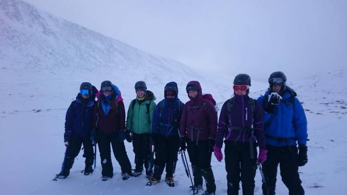 6 Busy and snowy half term #winterskills #ski touring # climbing # courses #introduction #cairngorms #scotland