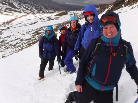 7 Great conditions in the 'Gorms (at last) #winterskills #ski touring #climbing #courses #introduction #cairngorms #Scotland