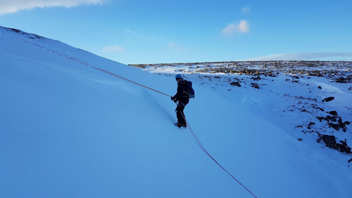 3 Great conditions for this week's winter skills & winter mountaineering courses