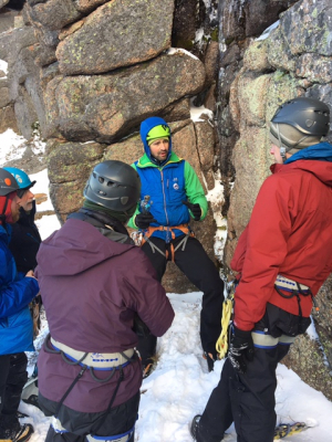 0 Great conditions for this week's winter skills & winter mountaineering courses