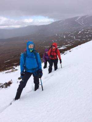 8 Great conditions in the 'Gorms (at last) #winterskills #ski touring #climbing #courses #introduction #cairngorms #Scotland