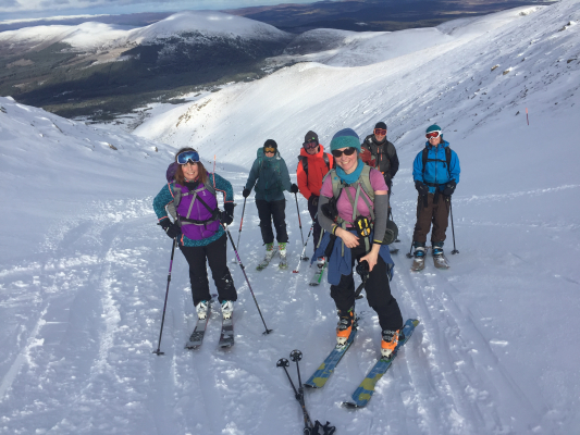 1 February Half Term in the Cairngorms #winterskills #skitouring #winterclimbing #wintermountaineering
