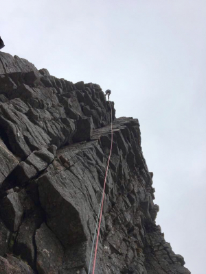1 Rock climbing, film safety & broken arms in the Cairngorms