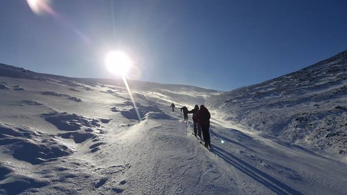 0 Busy and snowy half term #winterskills #ski touring # climbing # courses #introduction #cairngorms #scotland