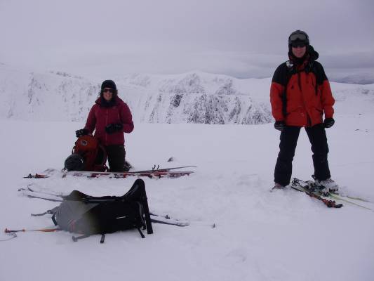 1 Great conditions in the 'Gorms (at last) #winterskills #ski touring #climbing #courses #introduction #cairngorms #Scotland