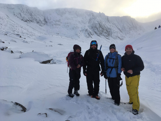 1 Blue Skies and Sunshine (winter skills & winter mountaineers)