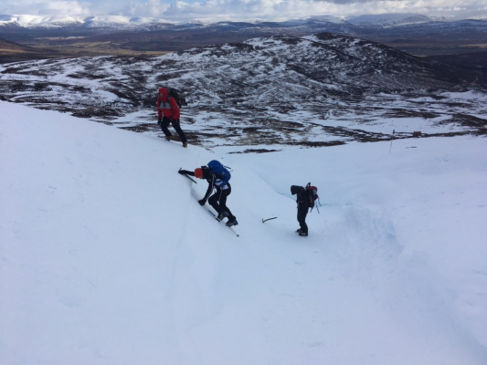 4 The calm after the storm #winterskills #skitouring #winterclimbing #coaching #learning 