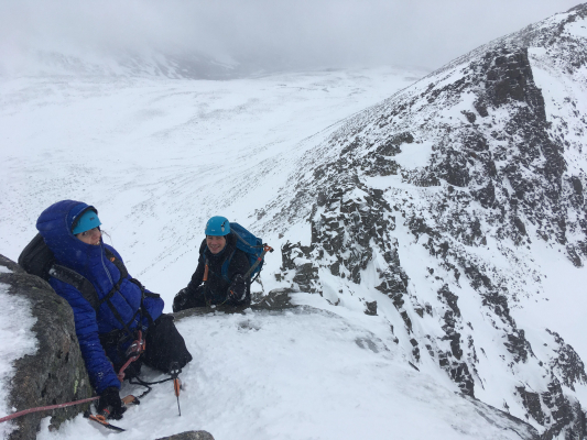 2 Right, that's it, it's over.... #winterskills #skitouring #winterclimbing #rockclimbing #cairngorms #scotland