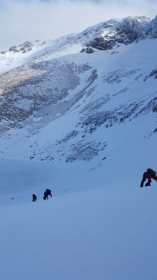 10 Turning very cold..... #winterskills #skitouring #winterclimbing #wintermountaineering