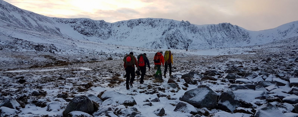 0 The last of 2018! #winterskills #wintermountaineering #winterclimbing #cairngorms