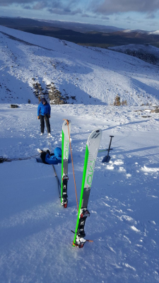 6 Turning very cold..... #winterskills #skitouring #winterclimbing #wintermountaineering