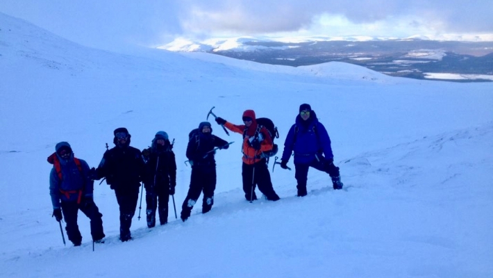 4 Good conditions for walking, skiing and climbing #winterskills #skitouring #winterclimbing