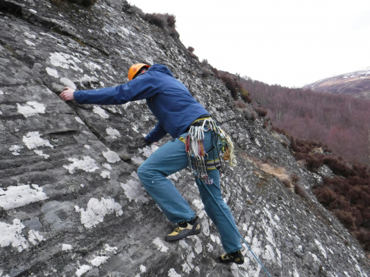 6 Right, that's it, it's over.... #winterskills #skitouring #winterclimbing #rockclimbing #cairngorms #scotland