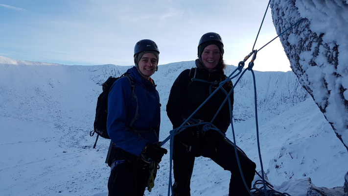 4 Blue Skies and Sunshine (winter skills & winter mountaineers)