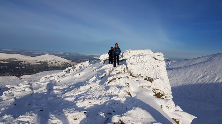 5 Blue Skies and Sunshine (winter skills & winter mountaineers)