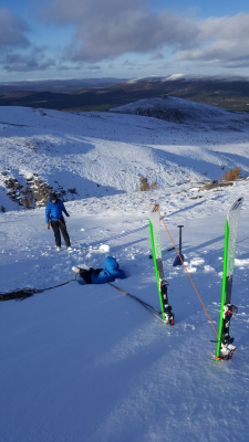 1 Lots of snow in the Cairngorms #winterskills #skitouring #wintermountaineering #winterclimbing