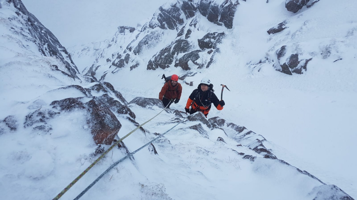 2 The last of 2018! #winterskills #wintermountaineering #winterclimbing #cairngorms