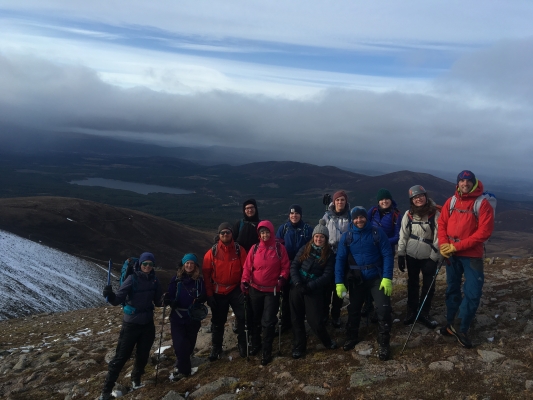 2 Wintry conditions in the Cairngorms #winterskills #winterclimbing #wintermountaineering