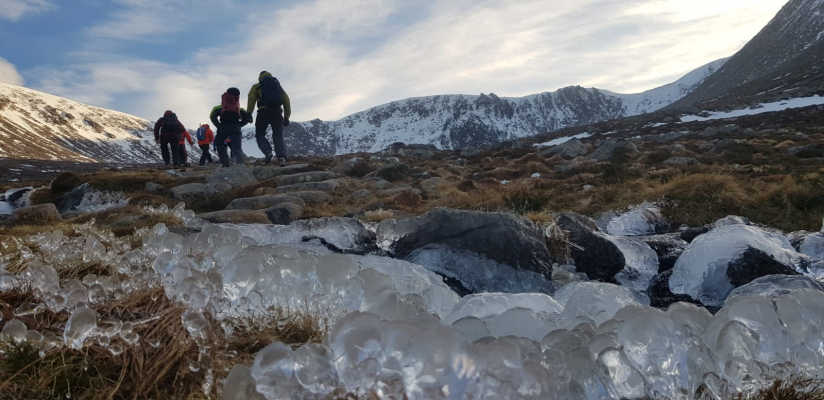 5 A wild start to our winter courses #winterskills #wintermountaineering #skitouring