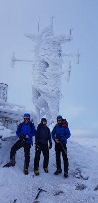 2 A wild start to our winter courses #winterskills #wintermountaineering #skitouring