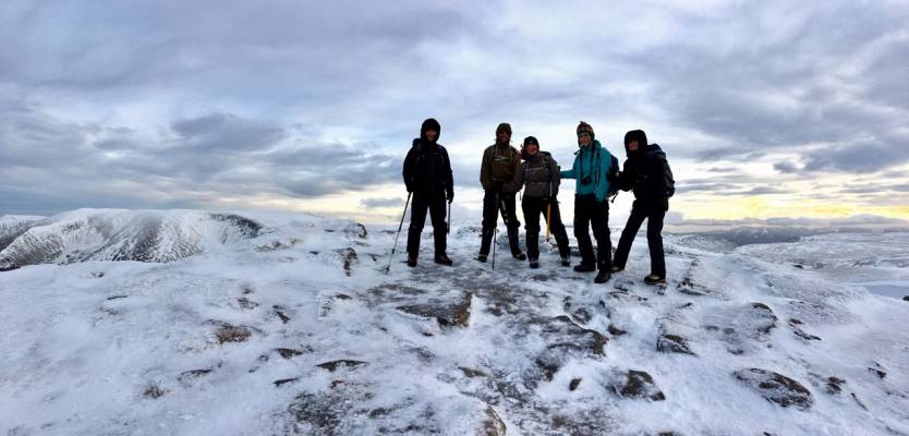 0 Mixed early January conditions #winter #mountaineering #climbing #cairngorms