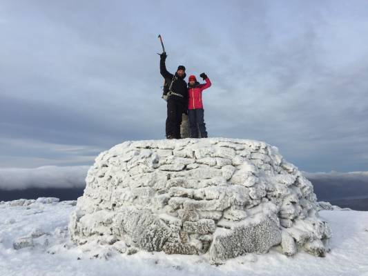 3 Mixed early January conditions #winter #mountaineering #climbing #cairngorms