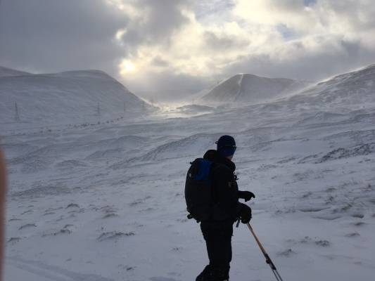 1 Winter makes a return #winterskills #ski touring #cairngorms