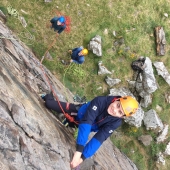 Great to be back at work again #rockclimbing #canoeing #tvsafety