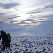 A bit of a challenge! #winterskills #wintermountaineering #skitouring