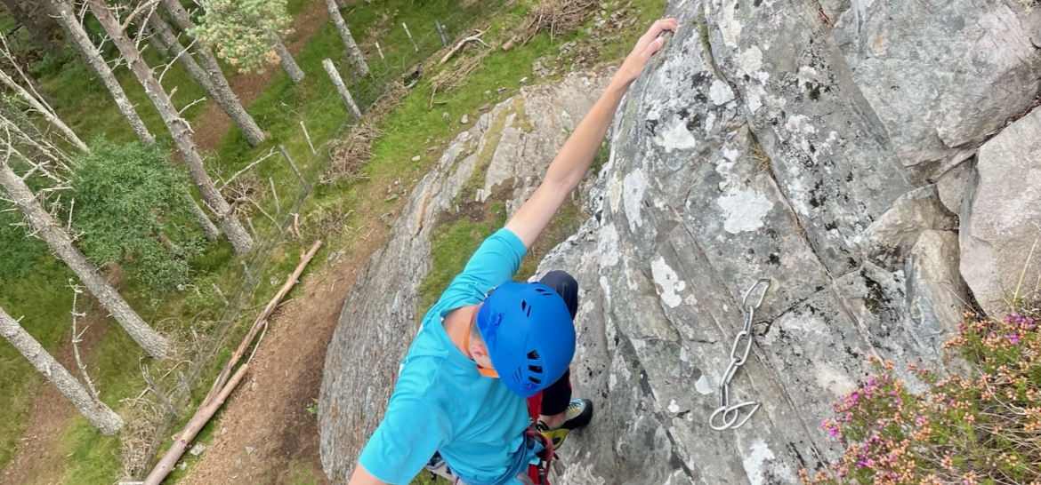 Half day climbing!