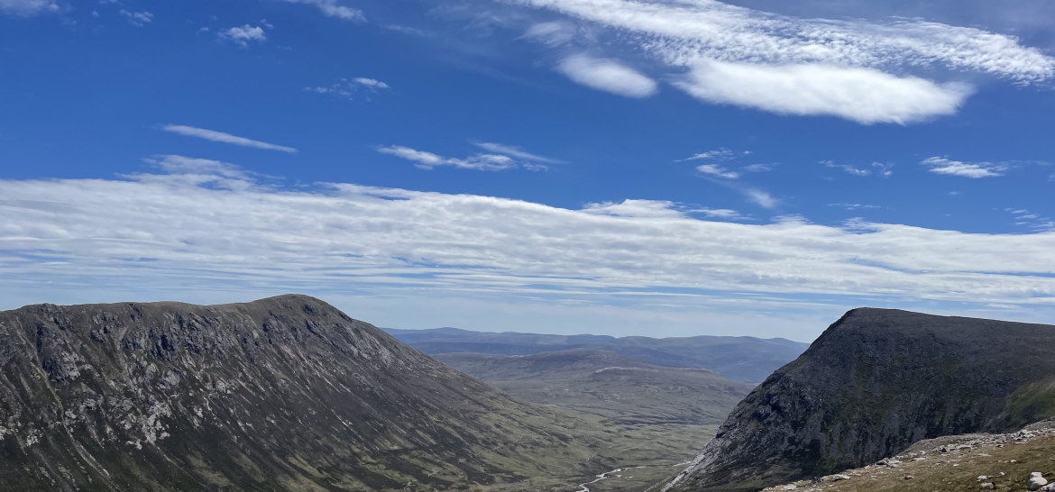 Lairig Ghru crossing